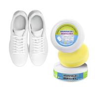 Fychuo White Shoe Cleaning Cream 260g Trainer Cleaner Sneaker Whitener for Trainers Cleaning Products Multi Purpose Stain Remover Waterless Cream with Sponge