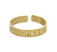 FYDCYHM Bronze Statue Bracelet Modern Steampunk Living Room Decor, Unique Conversation Starter For Art Collectors(1.2cm, 2)