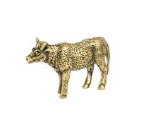 FYDCYHM Bronze Statue Cow Modern Steampunk Living Room Decor, Unique Conversation Starter For Art Collectors