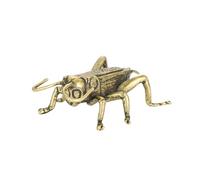 FYDCYHM Bronze Statue Cricket Modern Steampunk Living Room Decor Unique Conversation Starter For Art Collectors Gift For Homeowners Bedroom Office Home Feng Shui(4.2cm, 2)