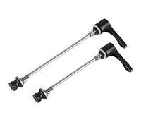 Fydun 1 Pair , Axle Skewer 157MM 197MM 190mm Fat Quick Release Skewers Bike Wheel for MTB Road Bike Black (Black)