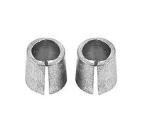 Fydun 1 Pair Car Battery Terminal Adapter Battery Terminals Anti-Rust Silver for Battery Connections to Positive and Negative Terminals