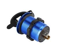 Fydun 12 24V Motorcycle Power Adapter Dual USB with LED Voltmeter Cigar Lighter Socket for Phones, and More