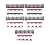 Fydun 12 Position Power Terminal Block Connector Set Retardant PC 15A 600V Industrial Automotive