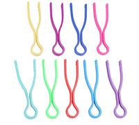 Fydun 180Pcs Bobbin Thread Holders Thread Buddies Clips Sewing Machine Accessories for Sewing Machine,Bobbins Organizer (9 Colors)