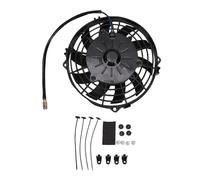 Fydun 190mm Universal Electric Radiator Cooling Fan 80W 12V Reversible Push Pull Slim Fan with Mount Brackets for Vehicle Engine Cooling and Ventilation