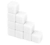 Fydun 30 Pack 16mm WritE On Dice Set for Efor Ducational Games and Activities - Customizable Teaching Tools for Math, Parties, and Fun Learning (White)