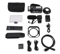 Fydun 8K Video Camera Top Performance HD Camcorder 18x Digital Zoom for Vloggers, Remote Control 32GB Memory Card