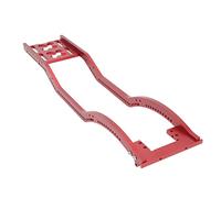 Fydun Aluminum Alloy RC Chassis Frame Set for SCX10 D90, 1/10 Crawler (Red) | Metal Frame, Front and Rear Bumpers, Compatible with SCX10 D90, , Lightweight