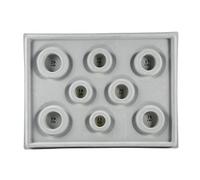 Fydun Bead Design Board Beading Design Tray Flocked Bracelet Design Board Bead Design Organizer Bracelet Holder DIY Jewelry Tool