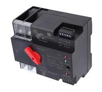 Fydun Dual Power Automatic Transfer Switch Controller Uninterrupted 100A AC Din Rail Mount PV Mains Supply
