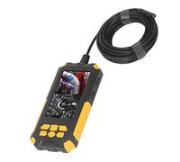 Fydun Endoscope Inspection Camera, 1080P 4.5in IPS Triple Lens Borescope with 5M Cable, IP68 Waterproof, Yellow
