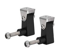 Fydun Enhance Your Ride with 2Pcs Black Aluminum Alloy LED Spotlight Bracket Holders for KymXciting 250/300 More