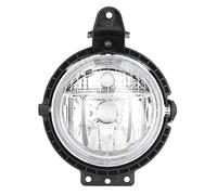 Fydun Fog Light Guard, 2 Pcs ABS Front Bumper Fog Light Lampshade, 63172751295 Car Fog Light Guard for Mini R55 R56 R57 R58 R59