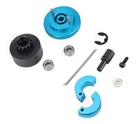 Fydun Fydun 13T Flywheel Speed Clutch Variator Set for 1/10 RC Nitro Engine - Complete Metal Clutch Assembly, Includes Springs & Bearings, Ideal for, Truck, and Crawler (Blue)
