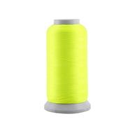 Fydun Glow in The Dark 3000 Yards Machine Embroidery Sewing Thread, White | Polyester , Luminous, Eco-Friendly, , 150D/2 Thickness
