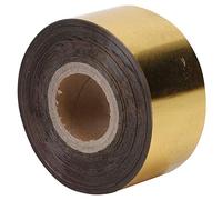 Fydun Gold Hot Foil Stamping Paper, 3cm Width, 120m Roll, 1750 Sheets, Metallic, High Temp Resistant, Thin & Flexible