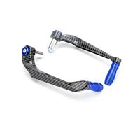 Fydun Handlebar Brake Clutch Lever Hand Guard Protector, Motorcycle Handlebar Protector 7/8Inch 22mm Universal Motorcycle Brake Protector Aluminum Alloy (Blue)