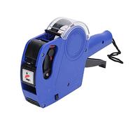Fydun Manual Labeling 8 Digits Price Tag Gun with Cartridge Portable Price Marking ToolYellow for Families (Blue)