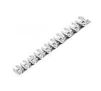 Fydun Metric Nut Wrench Tool Kit, 10pcs Crows Foot Wrench Set, Crow's Foot Open End Spanner Set, 10-22mm, Chrome Plated, Suitable for 3/8inch Drive Ratchet