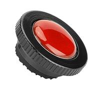 Fydun Mini Aluminium Alloy Quick Release Plate Round | Durable Lightweight Camera Mount for Manfrotto Compact Action Tripod Red Color 24mm Diameter