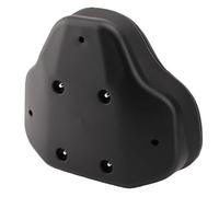 Fydun Motorcycle Rear Backrest Soft PU Leather Foam Passenger Back Support for ATV Scooters Cruisers Mopeds with Fixed Mounts