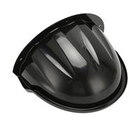 Fydun Outdoor Security Camera Cover Rain Shade for Camera, Plastic Weatherproof Shield with Sun Protection, Large Size 11x8.3x6.3in for Dome and Ball Cameras (Black)