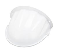 Fydun Outdoor Security Camera Cover Rain Shade for Camera, Plastic Weatherproof Shield with Sun Protection, Large Size 11x8.3x6.3in for Dome and Ball Cameras (White)
