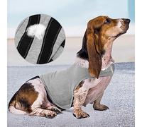 Fydun Pet Dog Anti Anxiety Jacket Keep Calm Stress Relief Clothes with Back Reflective Design for Families (S)