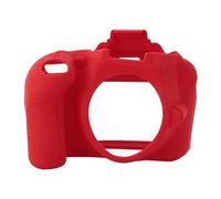 Fydun Silicone Camera Case for D3300 3400 Lightweight Protective Housing Cover Skin (Red)
