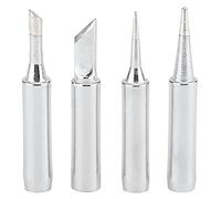 Fydun Soldering Iron Tips Copper Solder Station Constant Temperature Welding Head 936 Silver for SOJPLCC/SOP/QFP