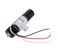 Fydun TCU14931 Electric Generator 12V Flameout Solenoid Valve - 55mm Fuel Cutoff Valve for Hydraulic Systems & Ry