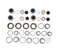 Fydun Trailer Bearings Kit L68149 L68111 Mirror Polished | Stable Quiet Wheel Hub Kit Steel Material Boat Trailer Axle Bearing Replacement Wear Protective Durable