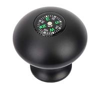Fydun Tripod Monopod Ball Head, Walking Stick Compass Knob, Outdoor Universal Trekking Pole Stick Monopod Tripod Head Grip Knob with Compass