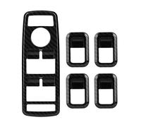 Fydun Window Switch Button Trim Cover Made of Carbon Fiber 5Pcs for A B C E CLA GLA GLK ML GLE Class W204