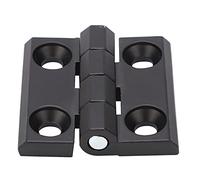 Fydun Zinc Alloy Cabinet Door Activity Device with Buffer Function for Noise Reduction Black 58 X 58mm for Mechanical Equipment Operation Boxes (58 * 58mm)