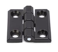 Fydun Zinc Alloy Cabinet Door Activity Device with Buffer Function for Noise Reduction Black 58 X 58mm for Mechanical Equipment Operation Boxes (39 * 40mm)