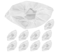 Fyearfly 10pcs Nail Dust Collector Bag, White Non-woven Nail Beauty Polishing Dust Collect Bag, Dirt Vacuum Suction Machine Cleaning Accessory, for Home&Nails Salon (10pcs)