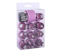 Fyearfly 12Pcs Cookie Cutter Set Multifunctional Stainless Steel Shapes for Baking, Vegetable & Fruit Cutting, Home Kitchen Essential