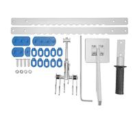 Fyearfly 26-Piece Air Conditioning Leak Detector Kit Professional A/C Detection Tester Tools Galvanised Iron Aluminium PA Plastic for All Vehicles