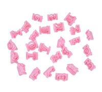 Fyearfly 26pcs Fondant Cake Mold Set - Easy Demoulding, Heat Resistant, Perfect for Biscuits, Chocolates, Candies, Uppercase Letters