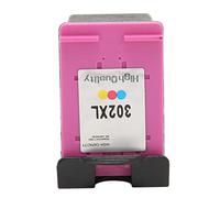 Fyearfly 302XL Colour Ink Cartridge, High Yield Refill for Vivid Home Office Printing, works with HP DeskJet, ENVY, OfficeJet series Machines
