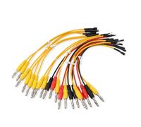 Fyearfly 36cm Diagnostic Cable, ABS Connector with Brass Core for High Conductivity, Replacement Adapter Lead for Vehicle OBD2 Scanner Tools