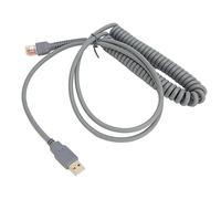 Fyearfly 3m USB Replacement Lead for Barcode Scanners, Plug & Play Data Cord, Compatible with Symbol LS2208 LS4208 DS6707 Scanning Units for Retail & Warehouse.
