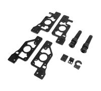 Fyearfly AB Motor Mount for VORON 2.4 R2 V2.0, CNC Anodised Aluminium Alloy Kit with Bearing Rotary Shafts for High-Accuracy 3D Printing and Enhanced Stability