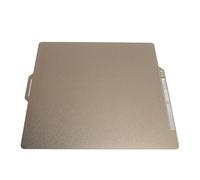 Fyearfly BP257 PEI Build Plate for 3D Printing Devices, 257mm Double-Sided Textured Gold Sheet, 260℃ Resistant for Superior Model Adhesion, Compatible with Bambu Lab P1P X1C