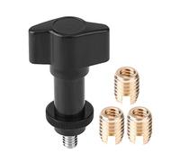 Fyearfly Brass Fairing Insert Repair Kit for Motorcycle Batwing Models 1/4in-20 Thread Repair Kit with Installation Tool for Harley Davidson FLHT FLHTC FLHX Series