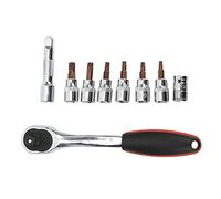 Fyearfly Car Socket Wrench Tool Kit, Easy Door Installation & Removal, Stainless Steel Replacement for Jeep Wrangler TJ JK JL, Durable & Efficient