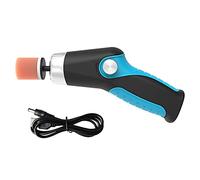 Fyearfly Cordless Car Polisher Machine ABS+TPE 18.5x8.5x3.5cm 60W 8500RPM Adjustable Speed with 2000mAh Battery & 8 Polishing Pads for Automotive Scratch Removal & Waxing