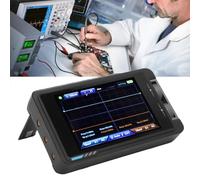 Fyearfly Double Channel Oscilloscope, 2 in 1 3.5in Digital Oscilloscope+Signal Generator 50MHz Bandwidth 250MSa/s 2PCS P6100 High Pressure Probes